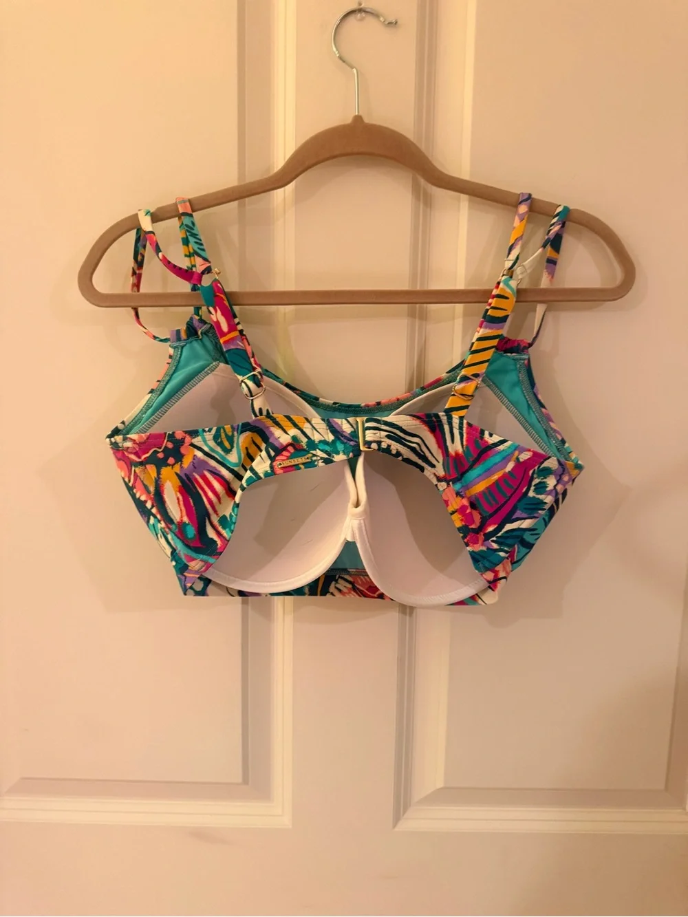 Sunsets passion flower bikini
